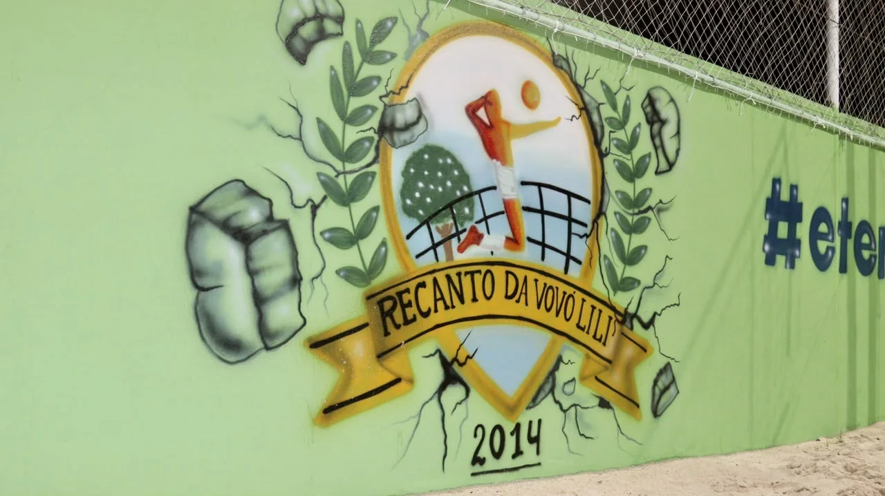 Mural do Voleibol Recanto da Vovó Lili 2014